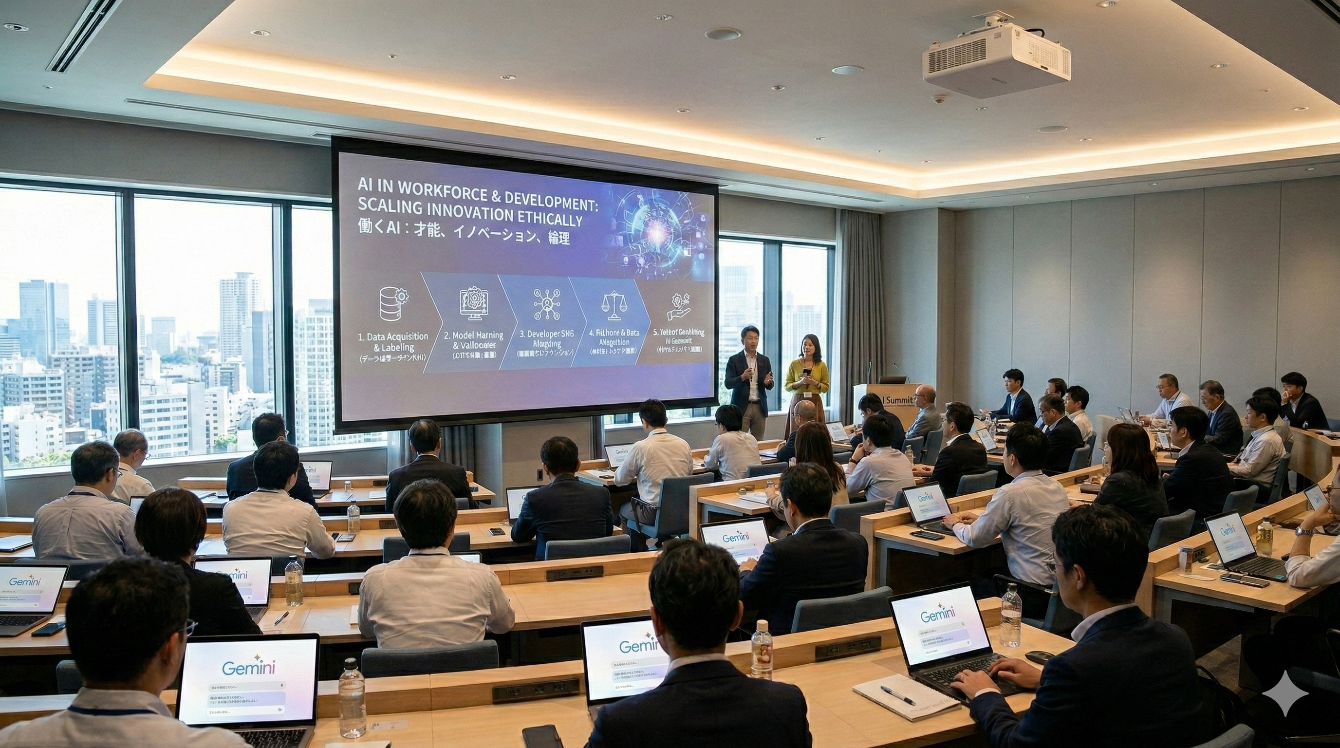 AI研修セミナーの様子